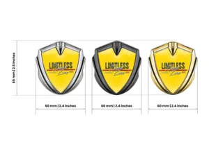 Emblem Fender Badge Pro Design Sturdy